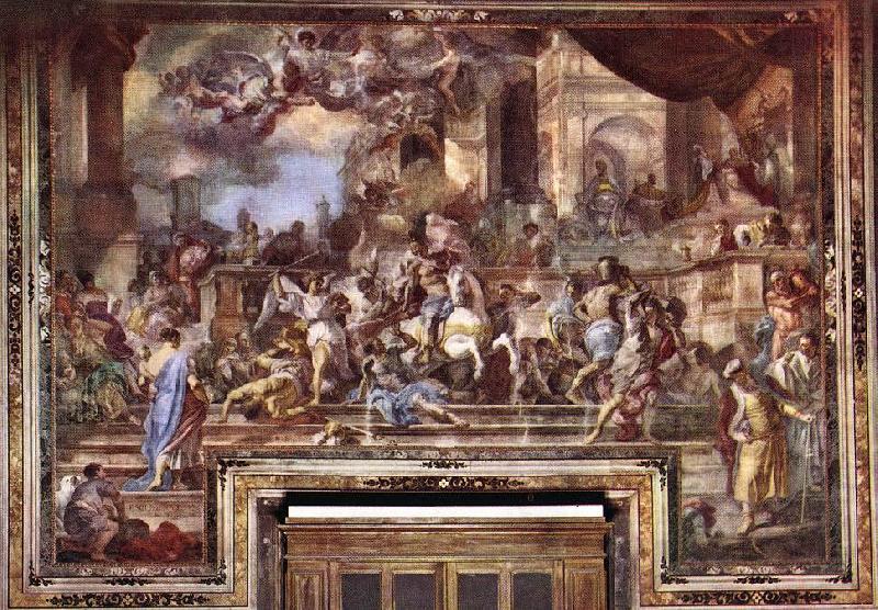 Francesco Solimena Expxulsion of Heliodorus from the Temple china oil painting image